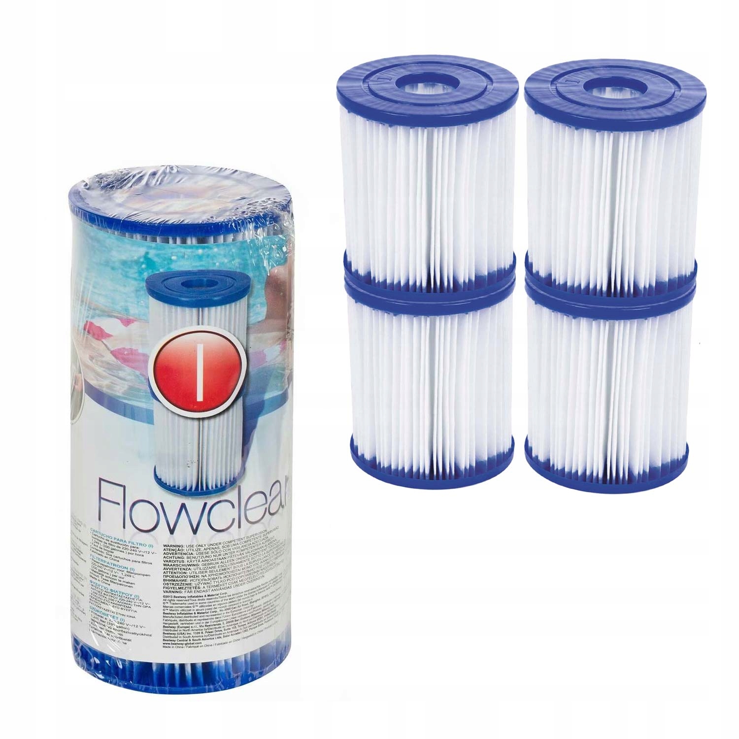 

Filtr Do Pompy Basenu Bestway 58093 Typ I 4 szt.