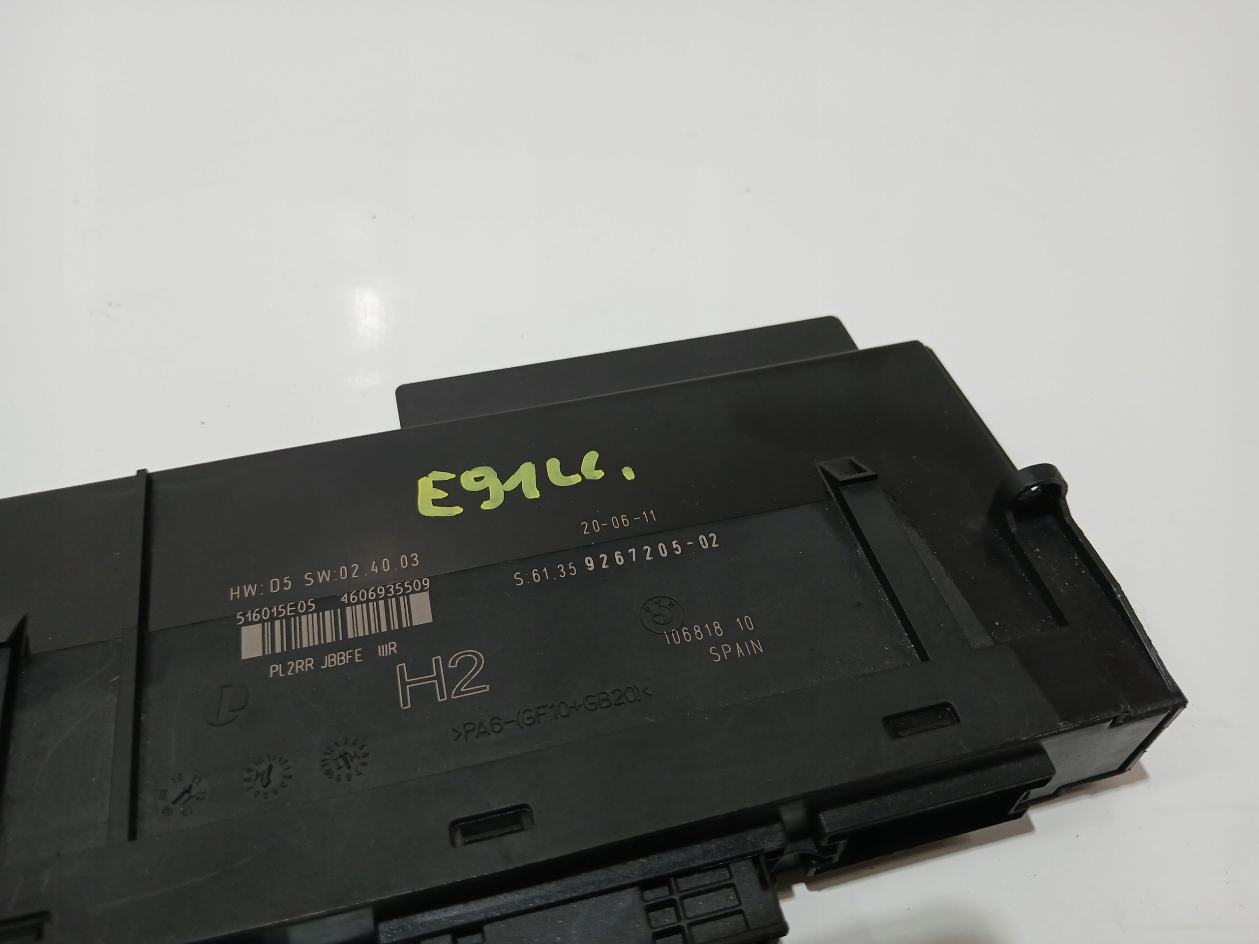 module control unit KOMFORTU BMW X1 E84 E90 E91 OE 9267205 (20186205)