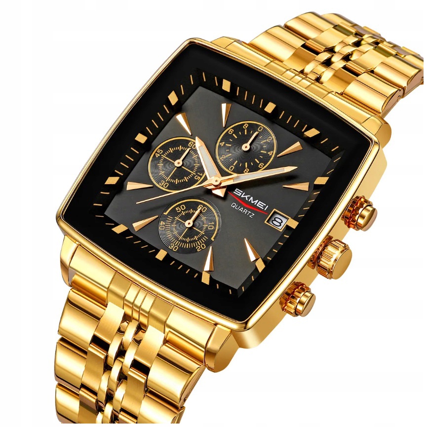 Pánské hodinky Skmei skm.124341b.mn náramek chronograf datumovka elegantní
