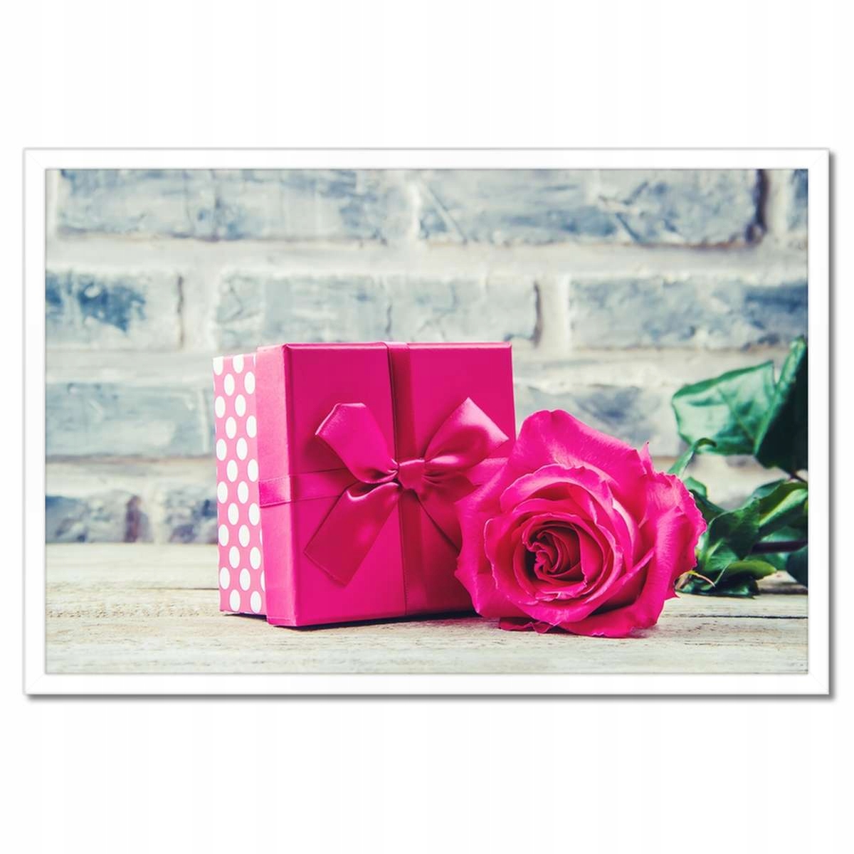 Plakáty v rámu 60x40 Den žen Dárek Láska