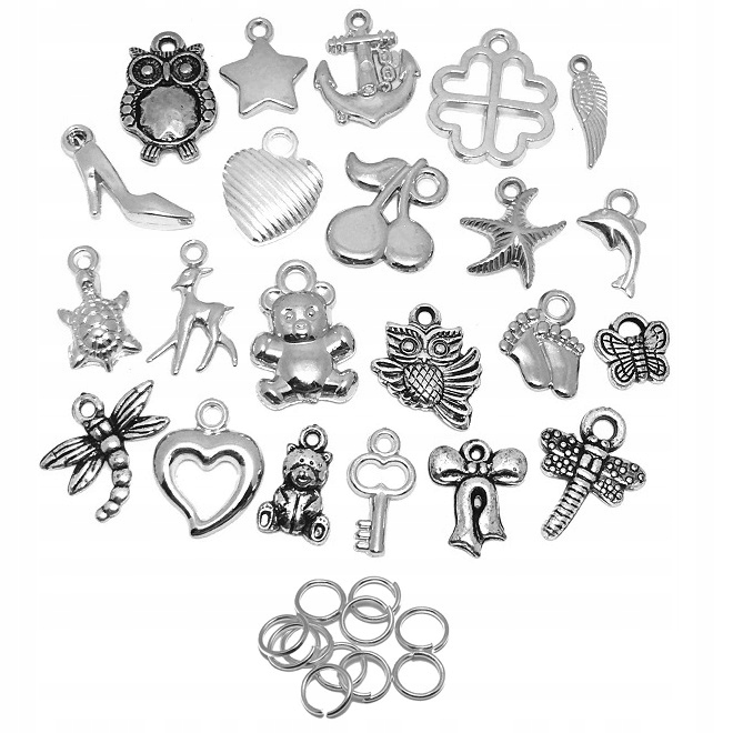 KREATYWNY ZESTAW KORALIKI DO ROBIENIA BRANSOLETEK Wiek dziecka 9 lat +