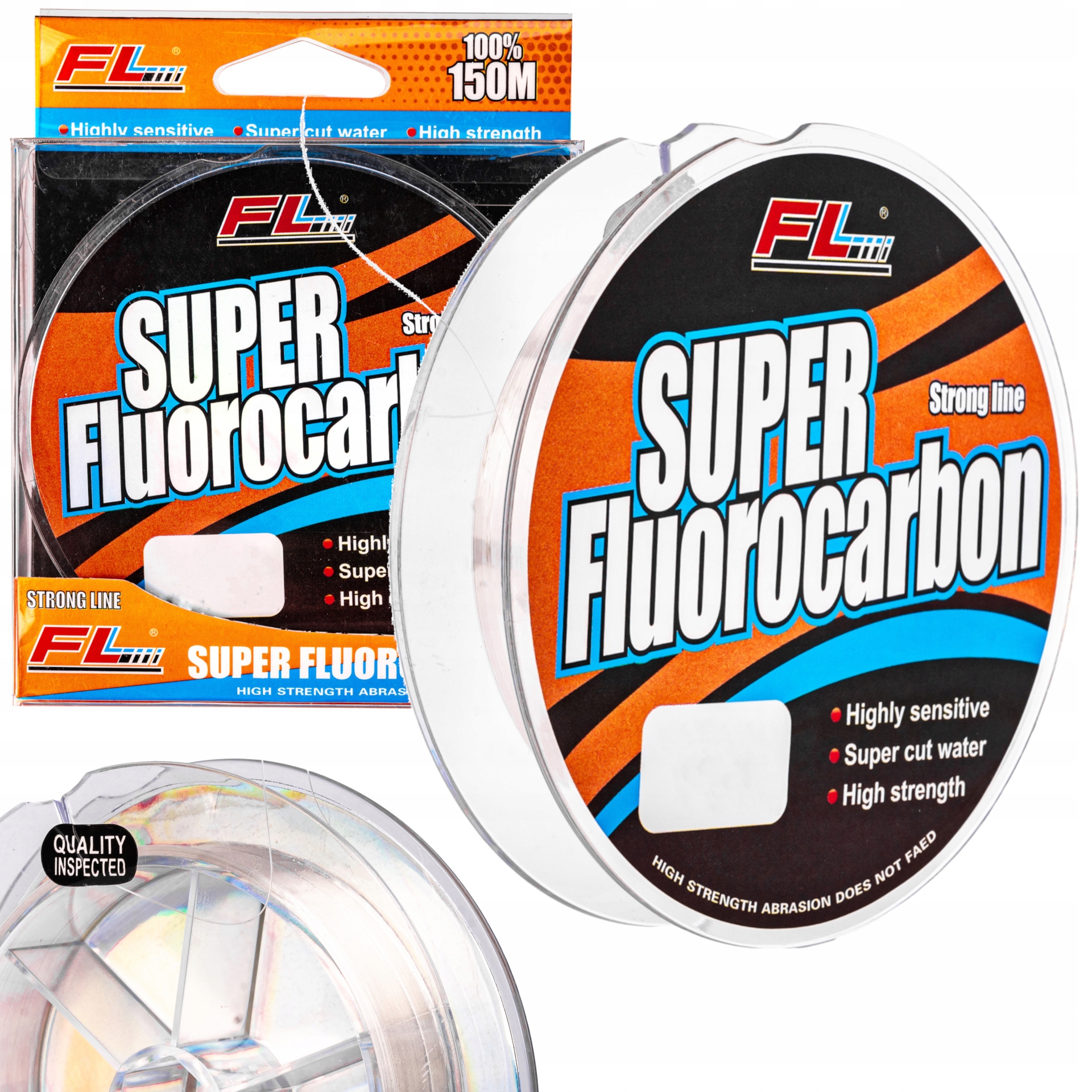 Żyłka Fluorocarbon 0,22 mm 150 m niewidoczna
