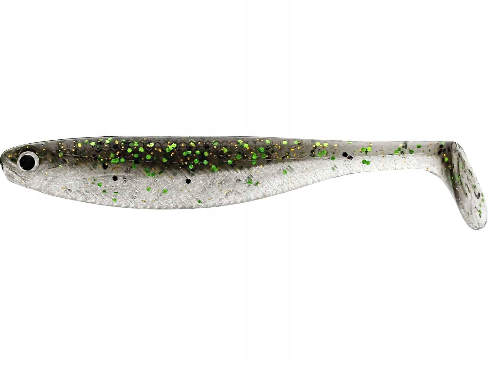 Guma Westin ShadTeez Slim Spakling Green 5cm