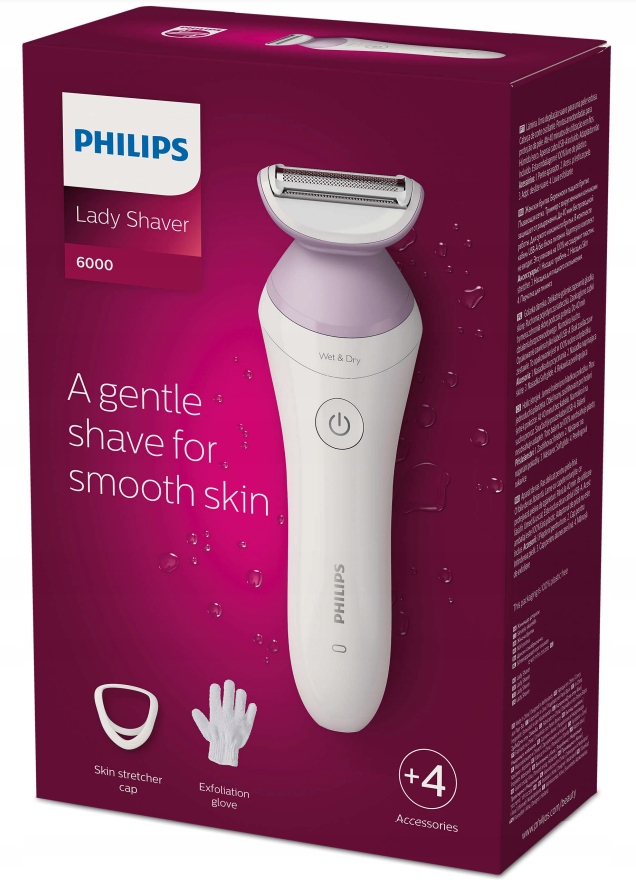 

Golarka damska Philips BRL136/00 na sucho i mokro