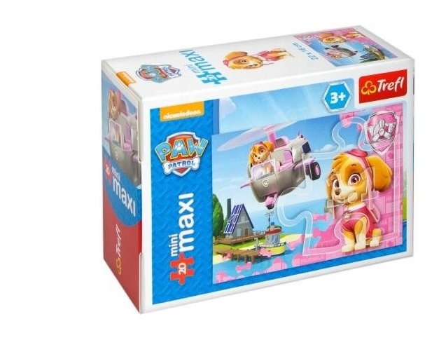 

Puzzle Psi Patrol Pojazdy ratunkowe 20 miniMaxi