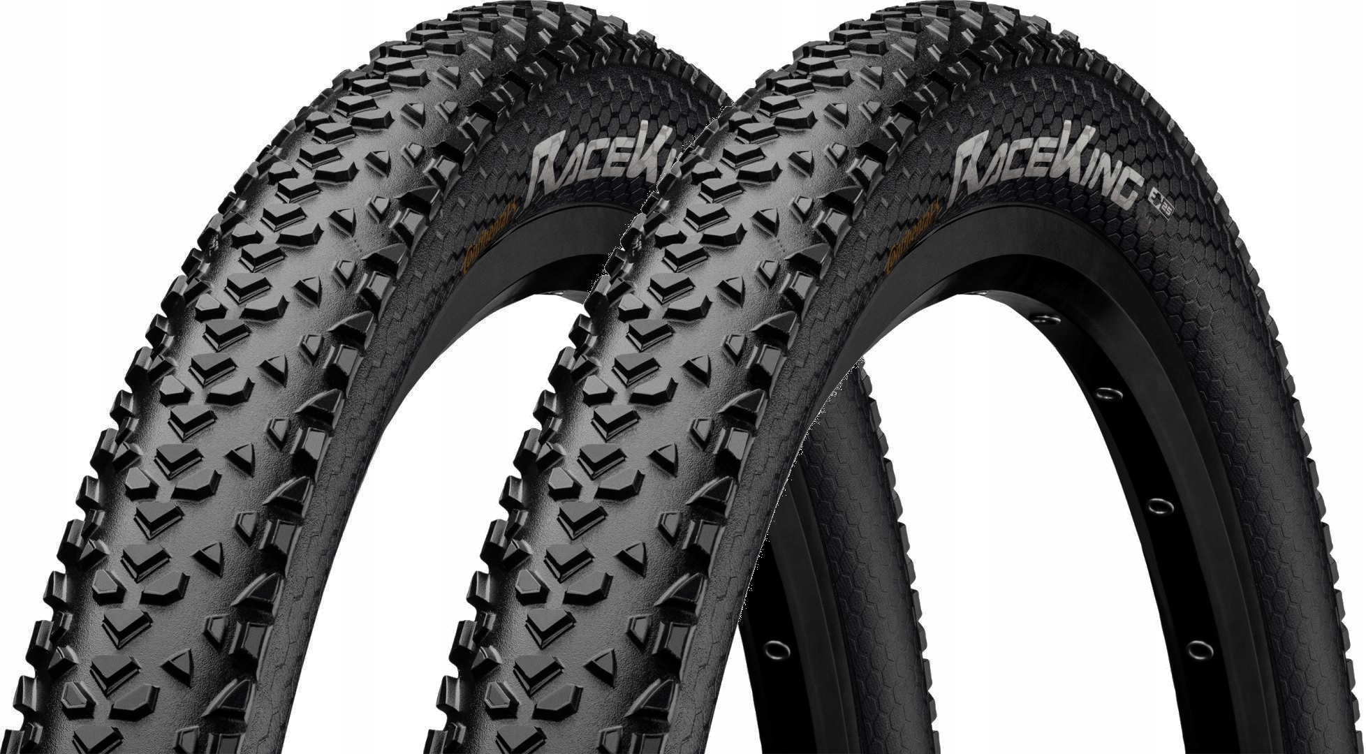 2x CONTINENTAL RACE KING 27.5x2.20 opona drutowa