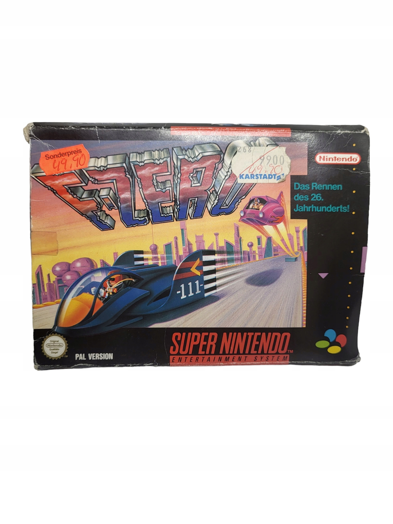 F-Zero SNES Super Nintendo