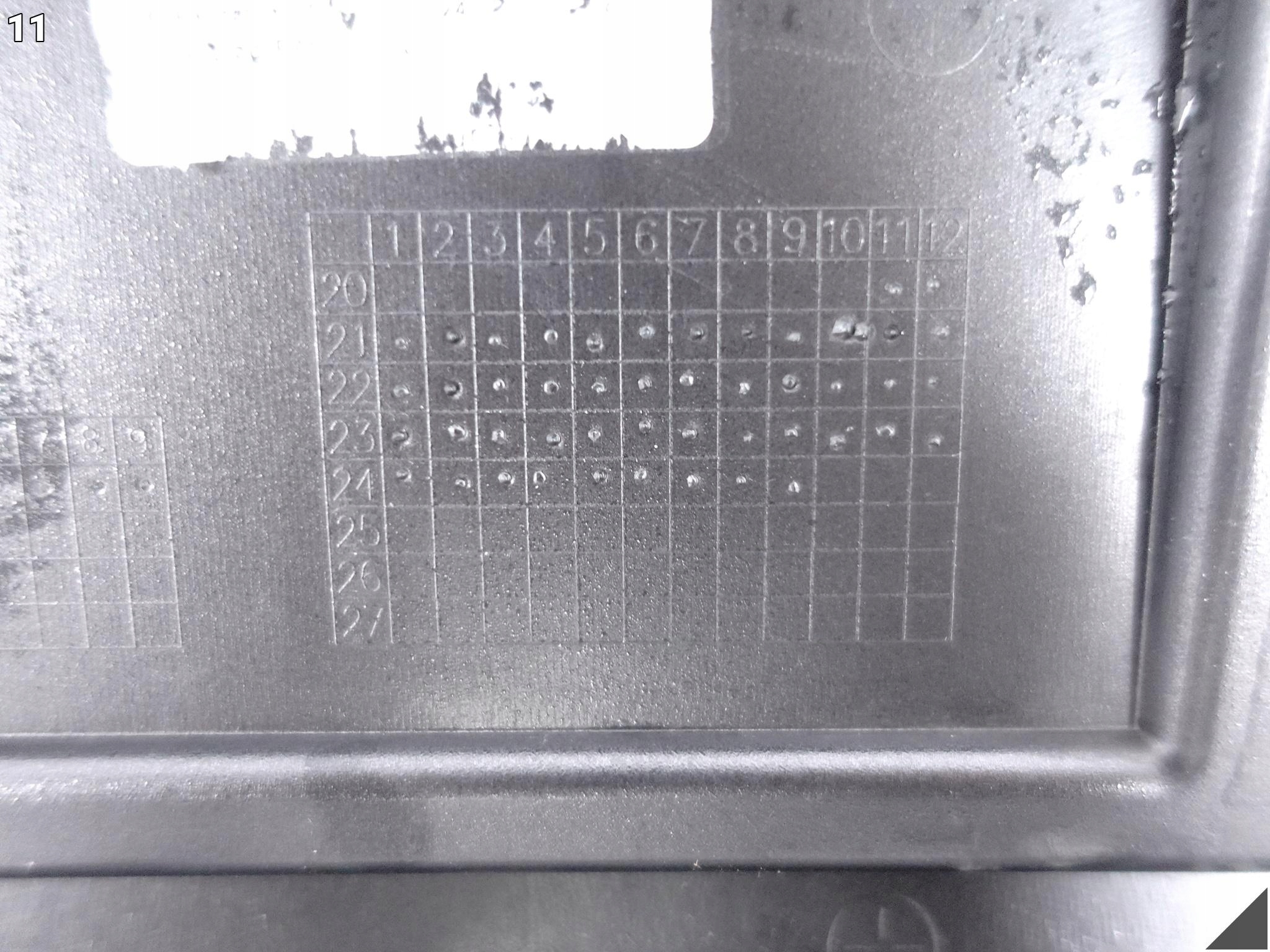 CUPRA BORN 10E 21- grill grid grille cap moulding W bumper front