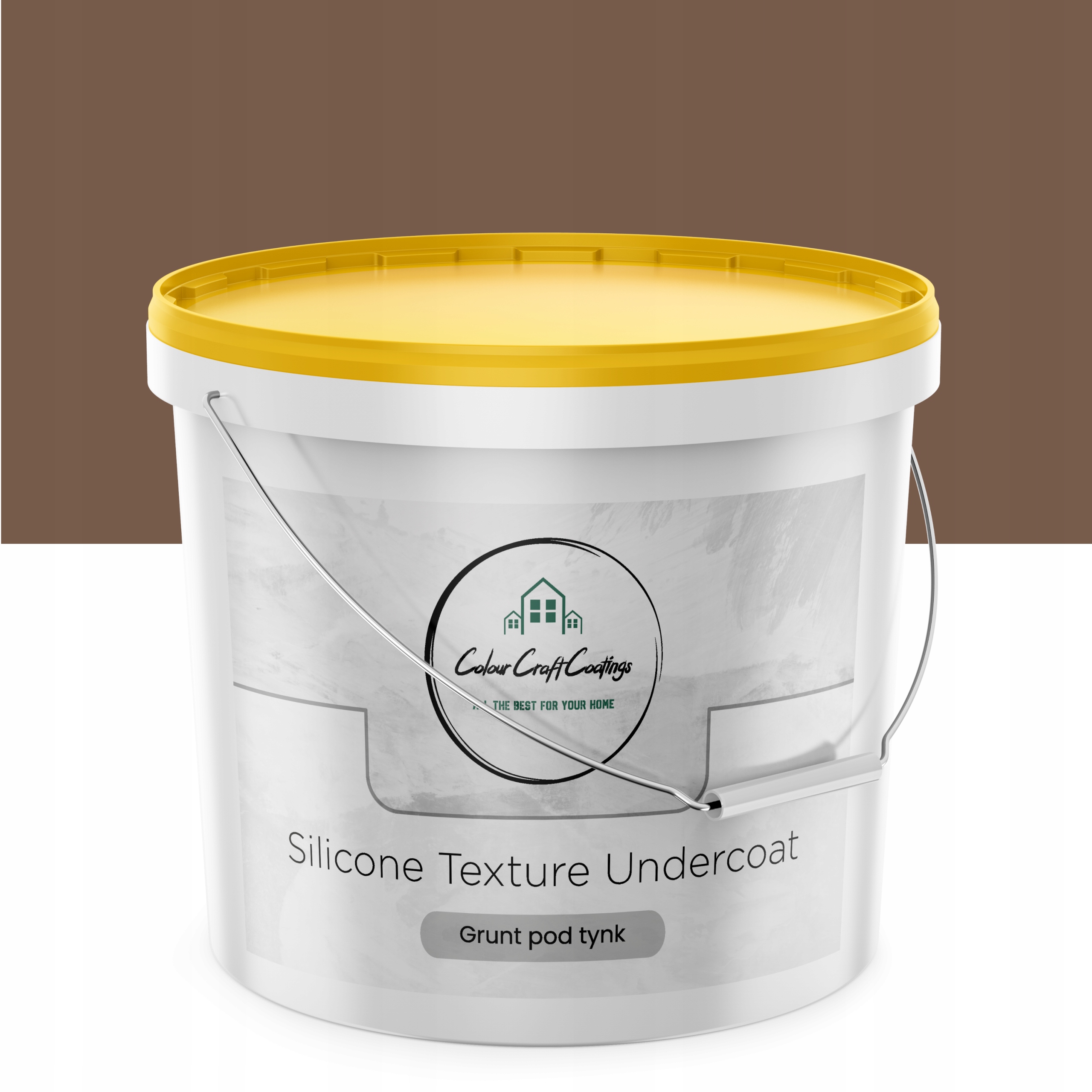 Podkladová hmota silikonová 15 kg Tmavý čokoládový bronz