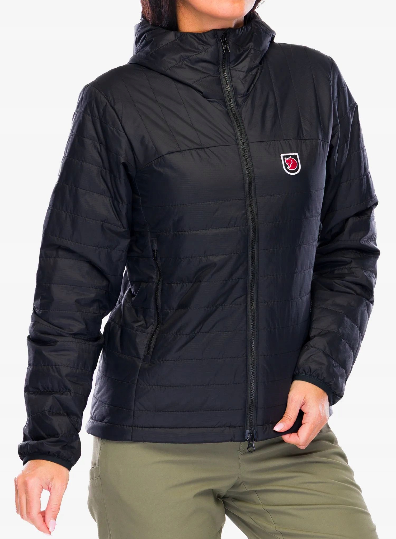 Dámská zateplená bunda Fjallraven Expedition X-latt Hoodie černá S