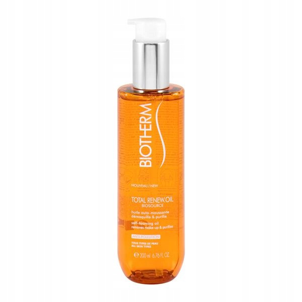 Biotherm Biosource Total Renew Oil – Čisticí Olej Pro Odstranění Make-upu 200 ML