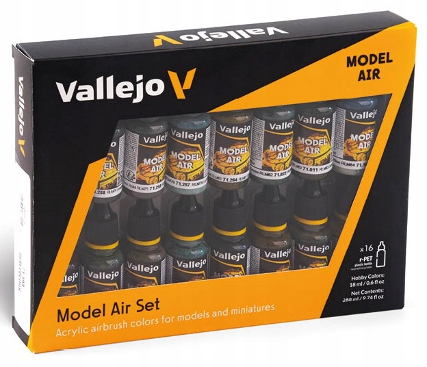 Vallejo 71193 Zestaw 16 farb Model Air RLM Colors
