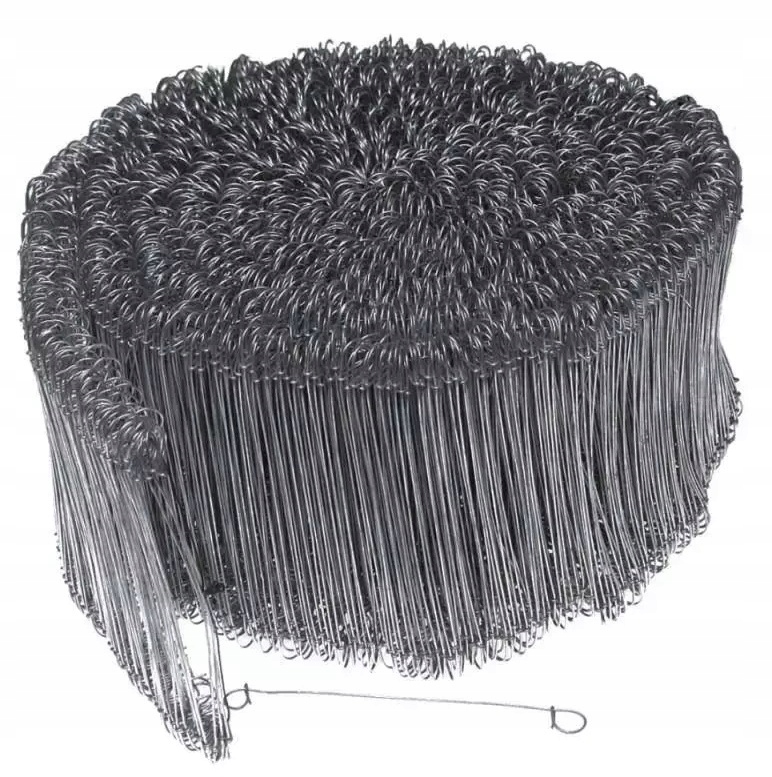 Drut wiązałkowy oczkowy, drut do zbrojeń ocynkowany, 2500szt, 12,7cm