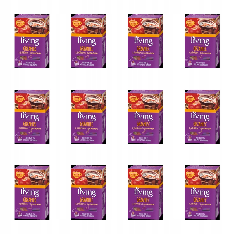 Irving Ohřívač s jablkem a skořicí, 20 obálek X12