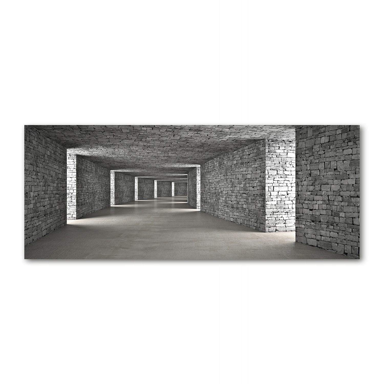 Fotoobraz akryl foto Tunel z tehál 125x50 cm