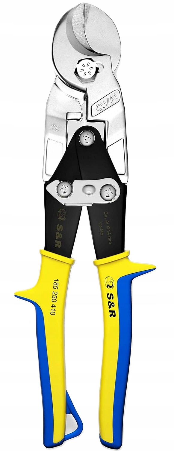 Nůžky na stříhání kabelů s vícepákovým mechanismem S&r