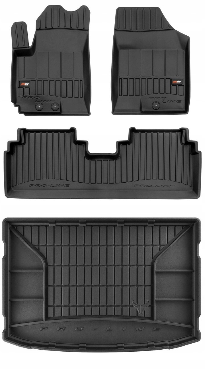 Set 3D gumové rohože Hyundai ix20 2010-2019 d
