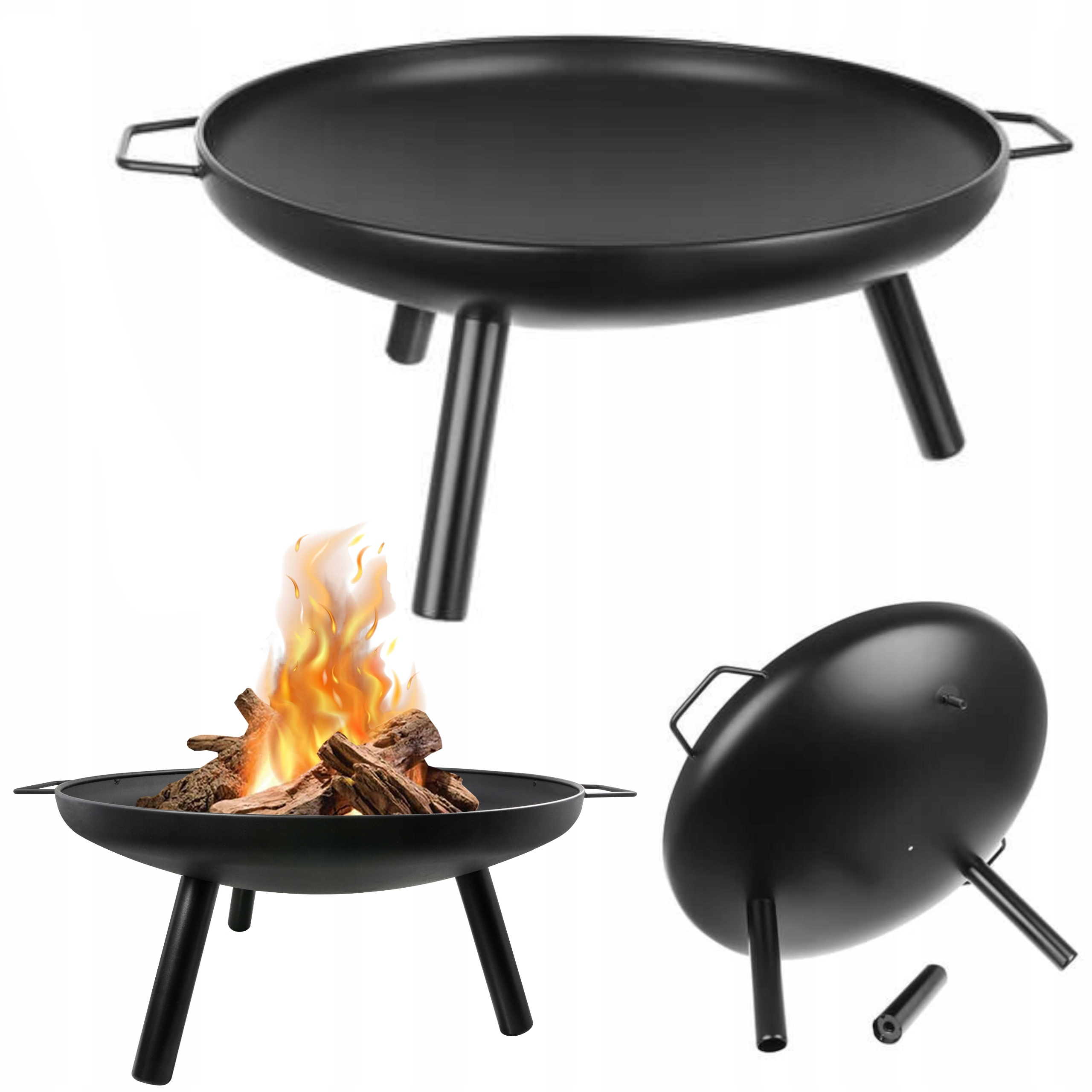 

Duże Palenisko Ogrodowe Grill Ognisko Misa