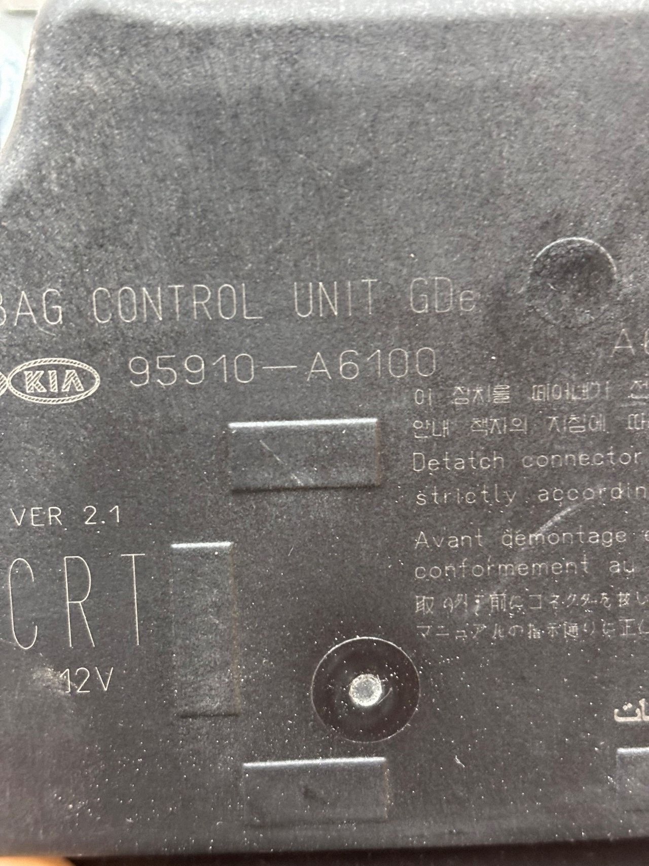 SENSOR airbag HYUNDAI I30 II 12- 95910A6100