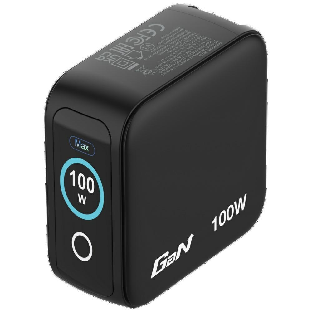Ładowarka z Adapterem Ue/uk/usa Verbatim Mini GaN 100W 2xUSB-C PD/1x Usb-a