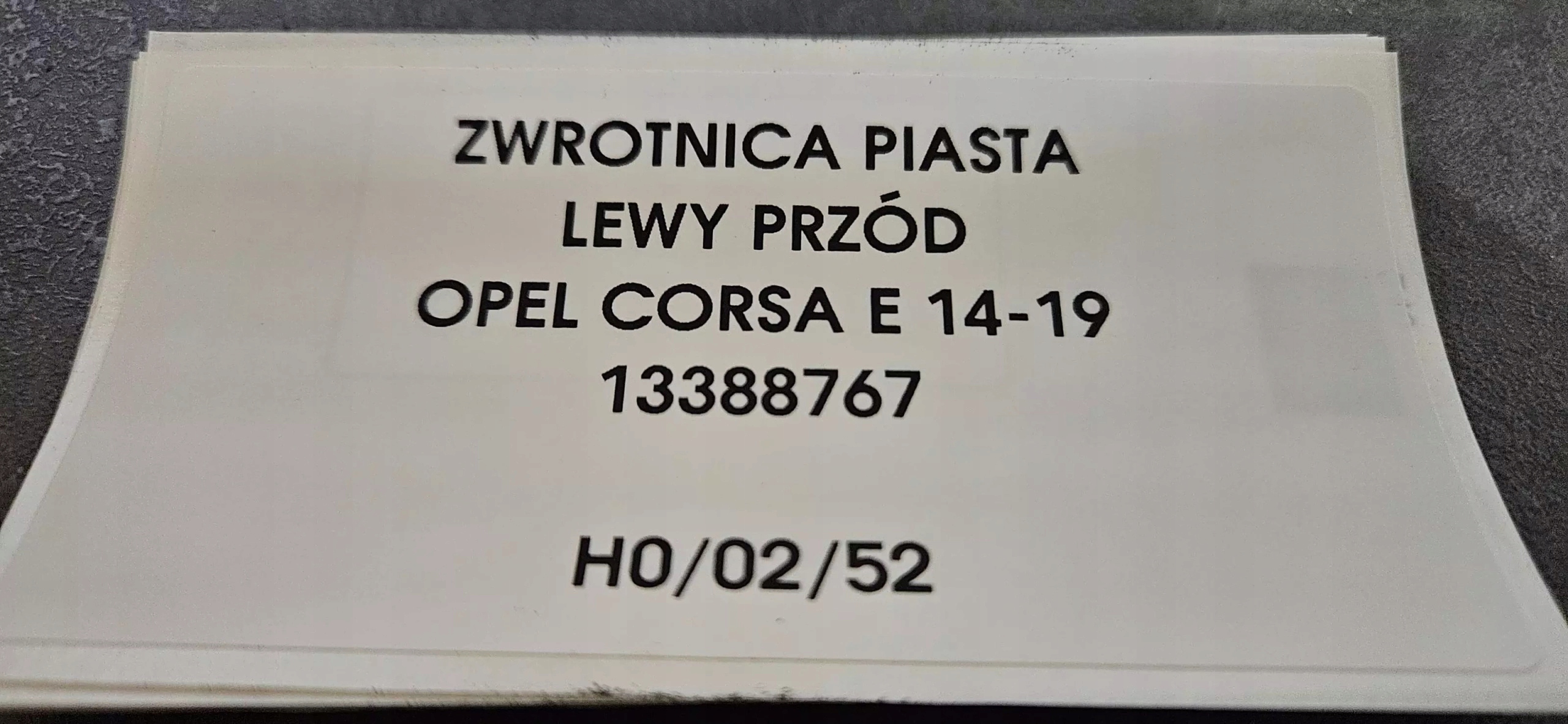 otoč čepu levý předek OPEL CORSA E 14-19