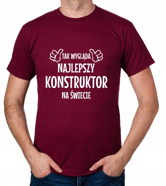 

koszulka Najlepszy Konstruktor prezent
