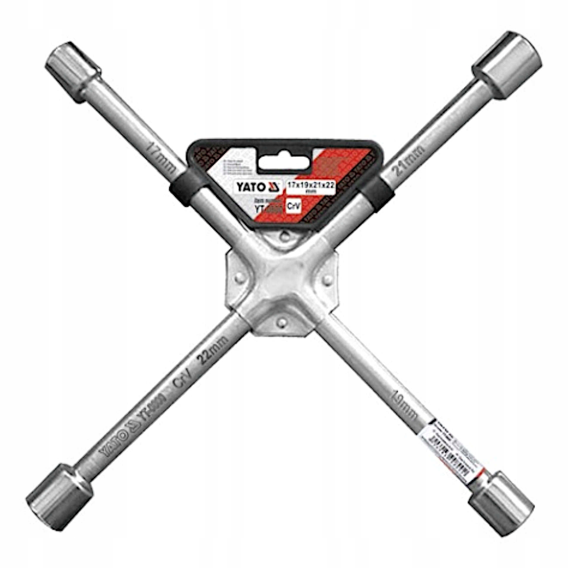 

Yato Klucz Do Kół Krzyżakowy 17x19x21x22 mm