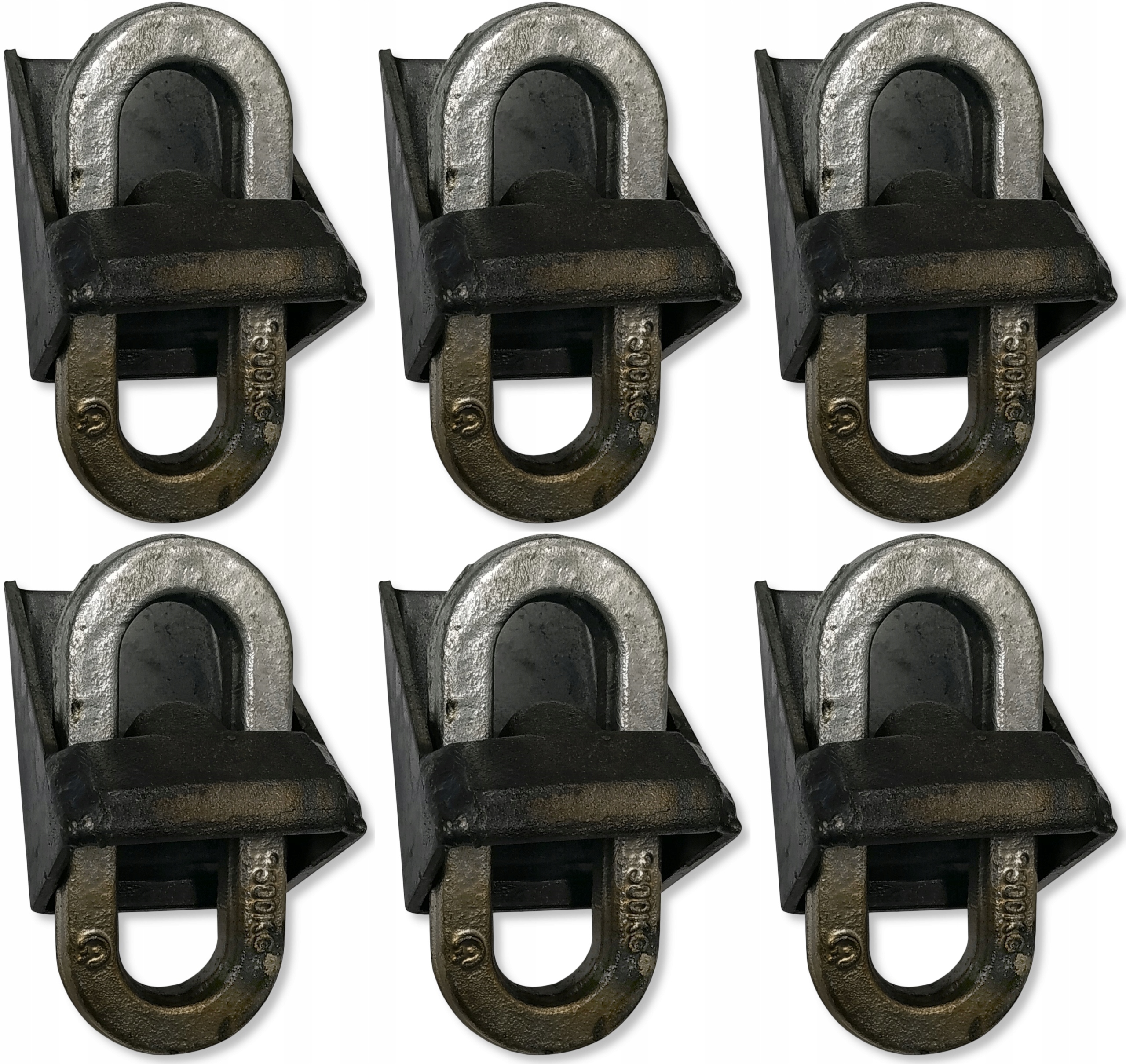 8163.U.ŁAD.3.5T - KPL 6X напольный держатель для крепления груза 3,5 т