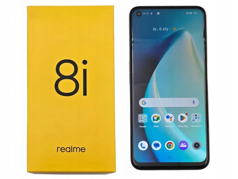 Smartfon Realme 8i 4 GB / 64 GB 4G (LTE) fioletowy
