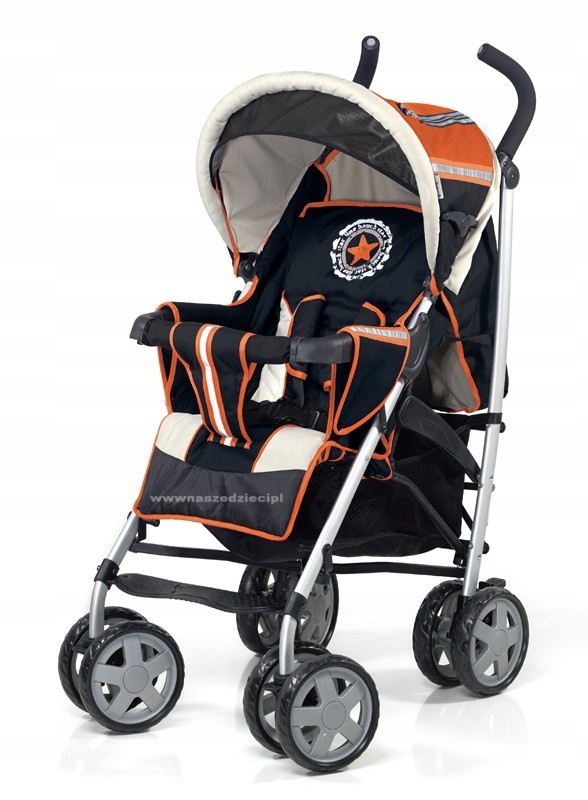 Hauck Speed Sun Plus Star Black Wozek Spacerowy