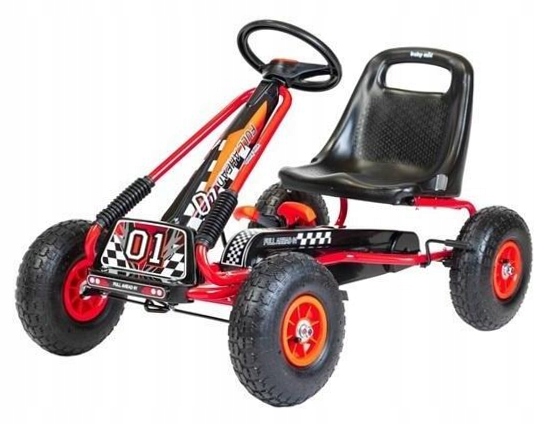 Gokart na pedały Razor czerwony