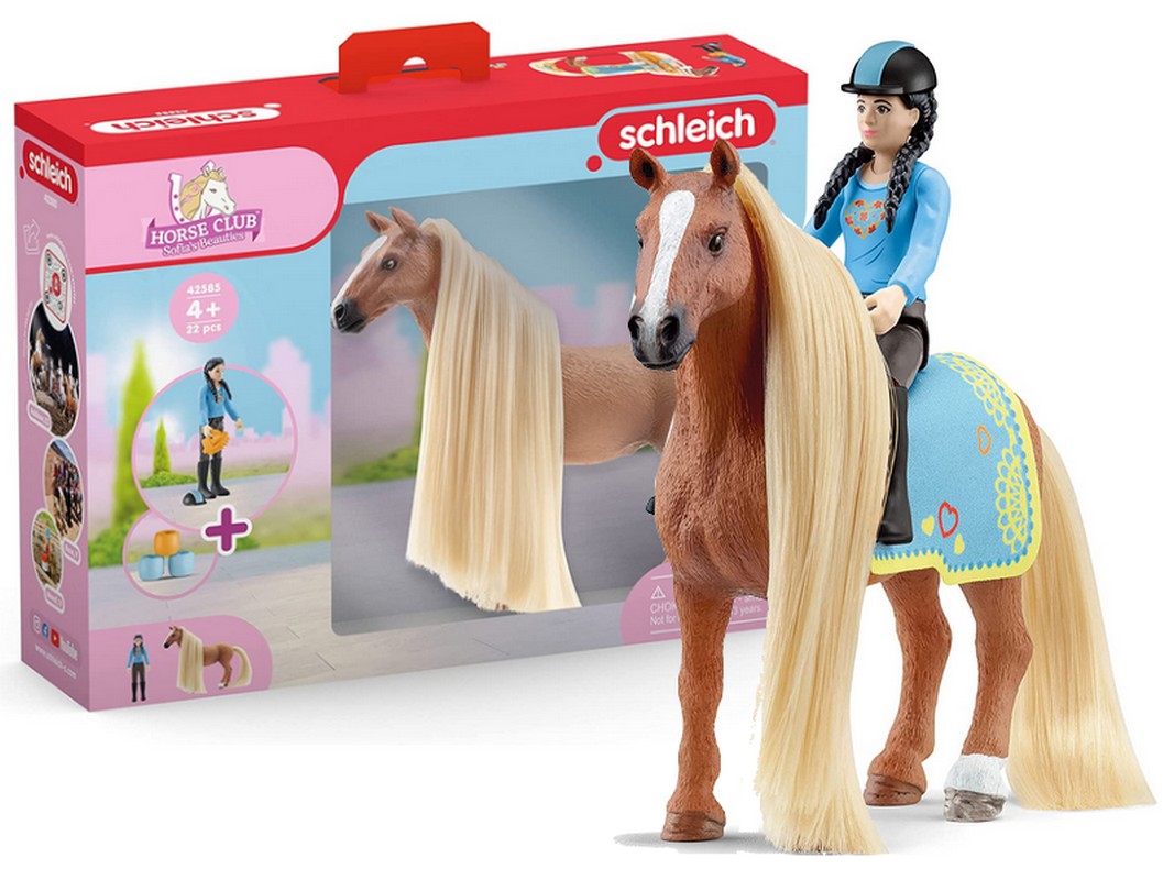 

Schleich 42585 Kim I Caramelo koń z włosami