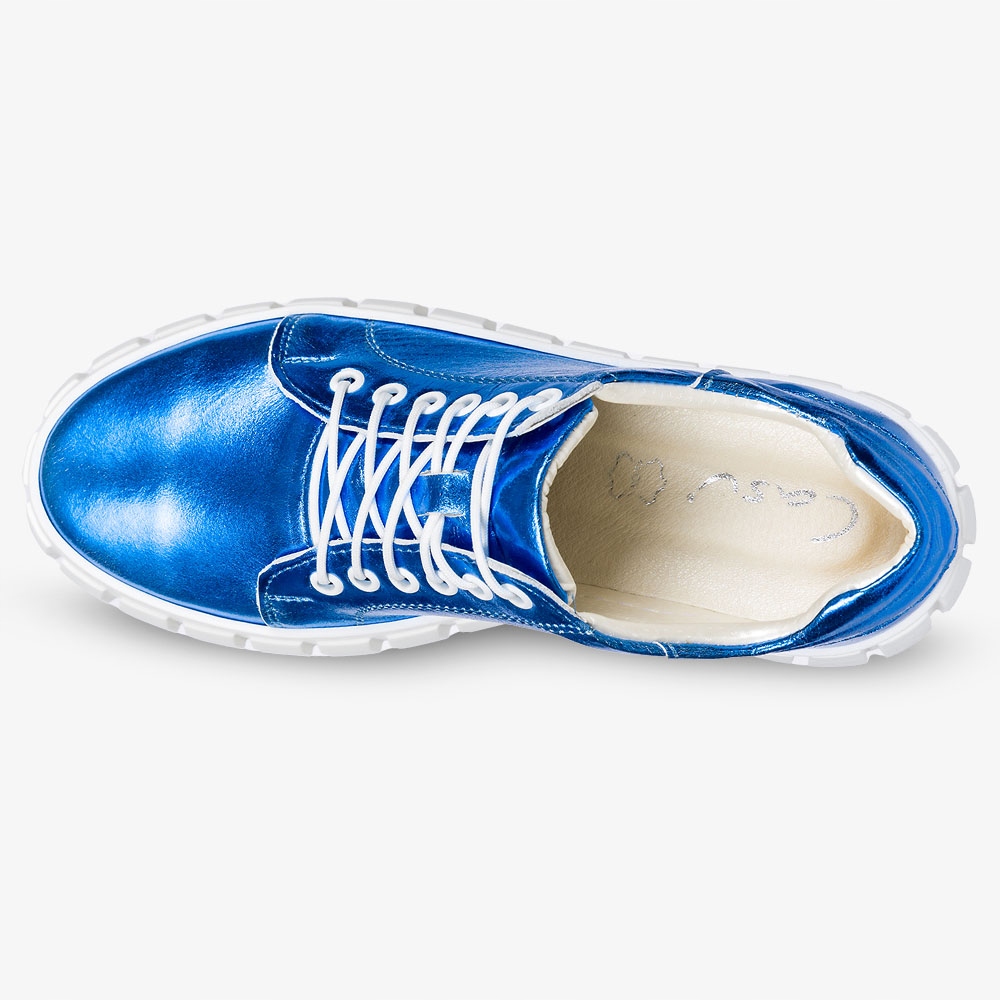 CREEPERSY DAMSKIE SKÓRZANE BUTY METALICZNE NEW 37 Rozmiar 37