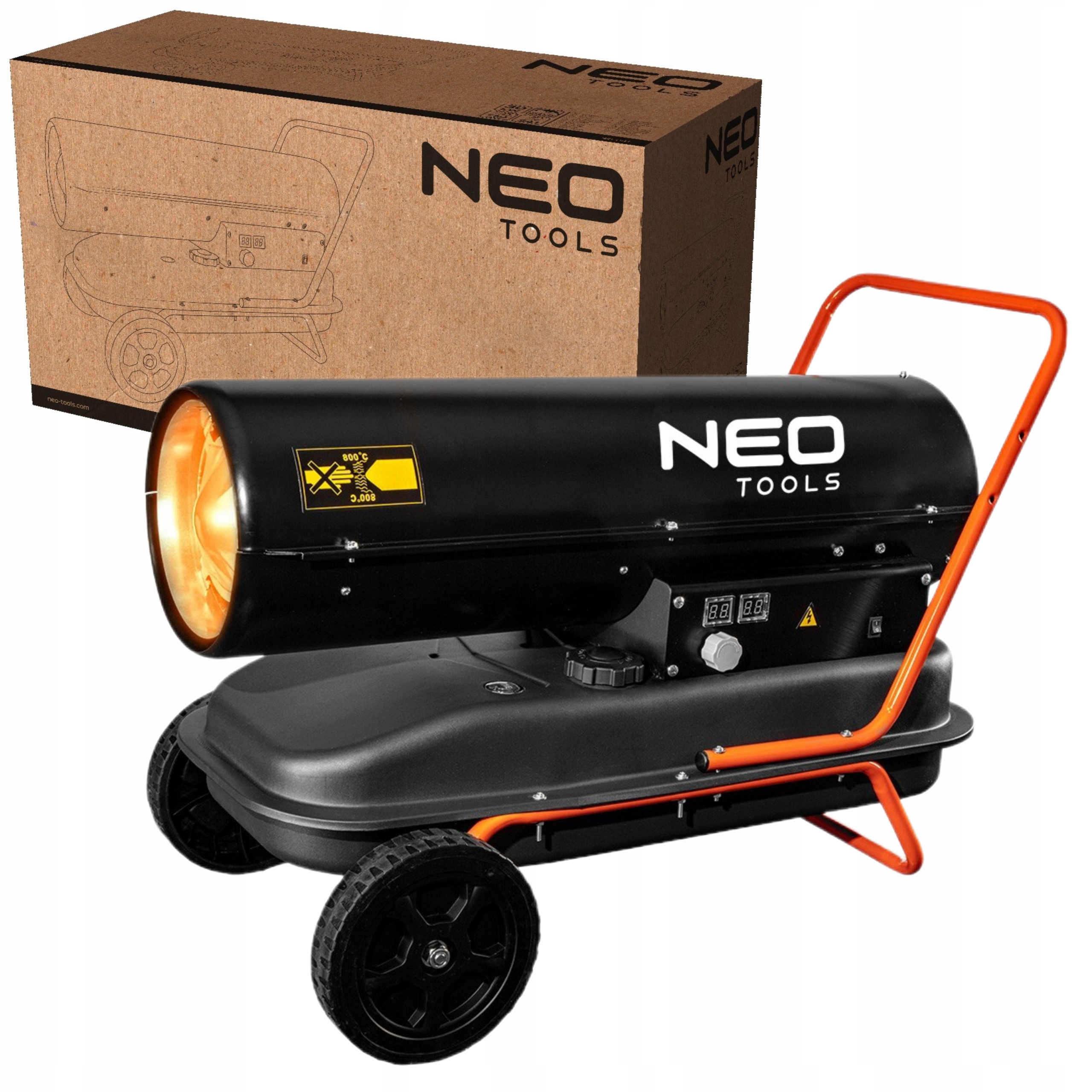 NEO TOOLS Nagrzewnica olejowa 30kW 90-081 (5907558457926) • Cena