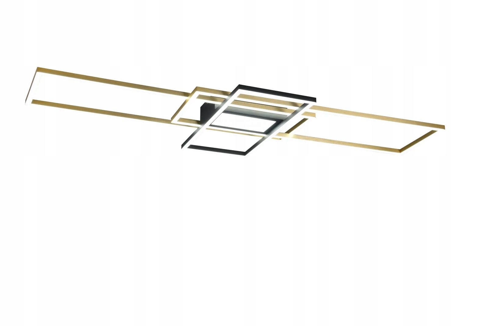 Stropní svítidlo stropní svítidlo Led geometrická zlatá Trio