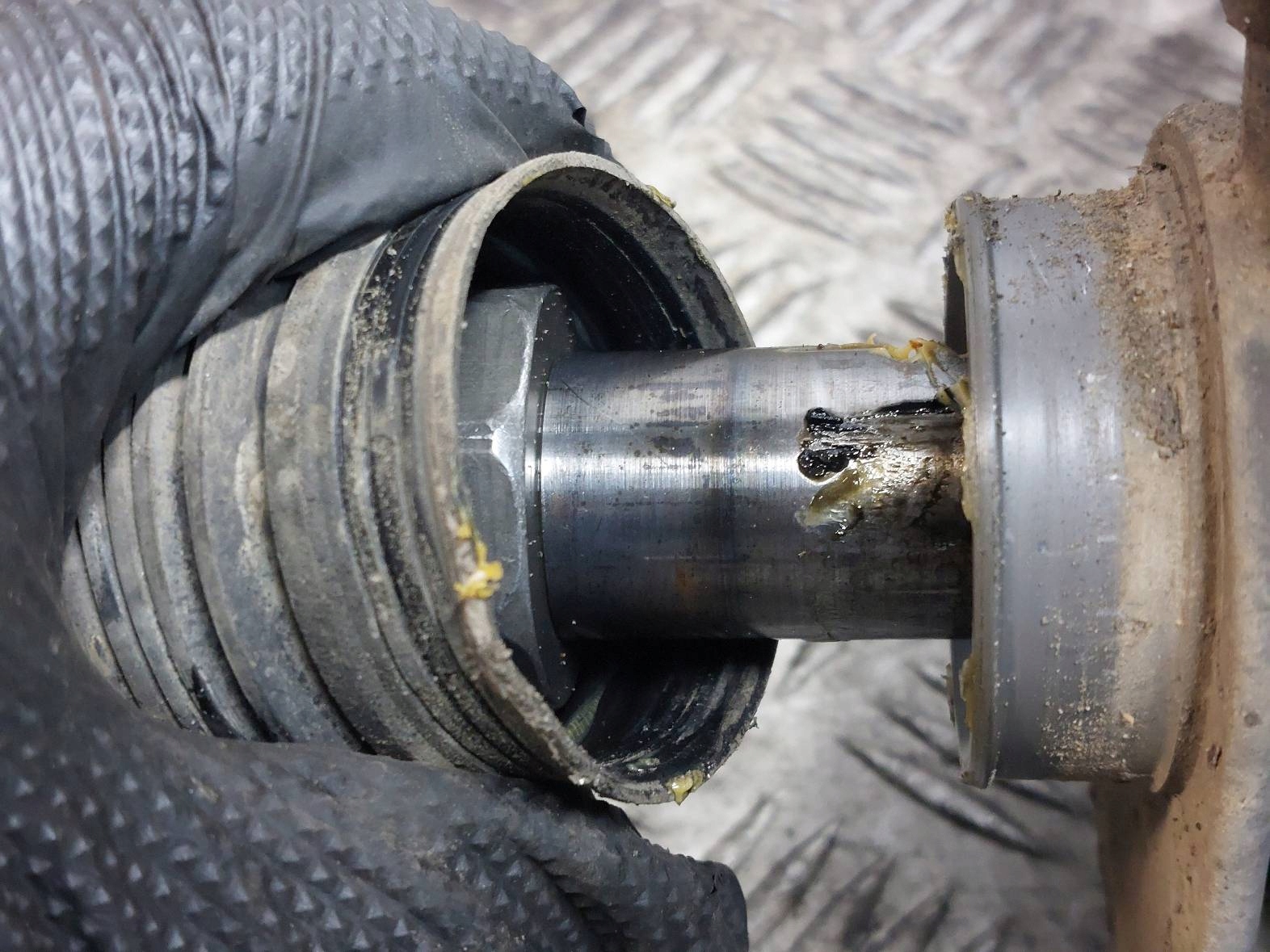 control drag rod servo steering OCTAVIA II 2.0 TDI 1K1423051CH