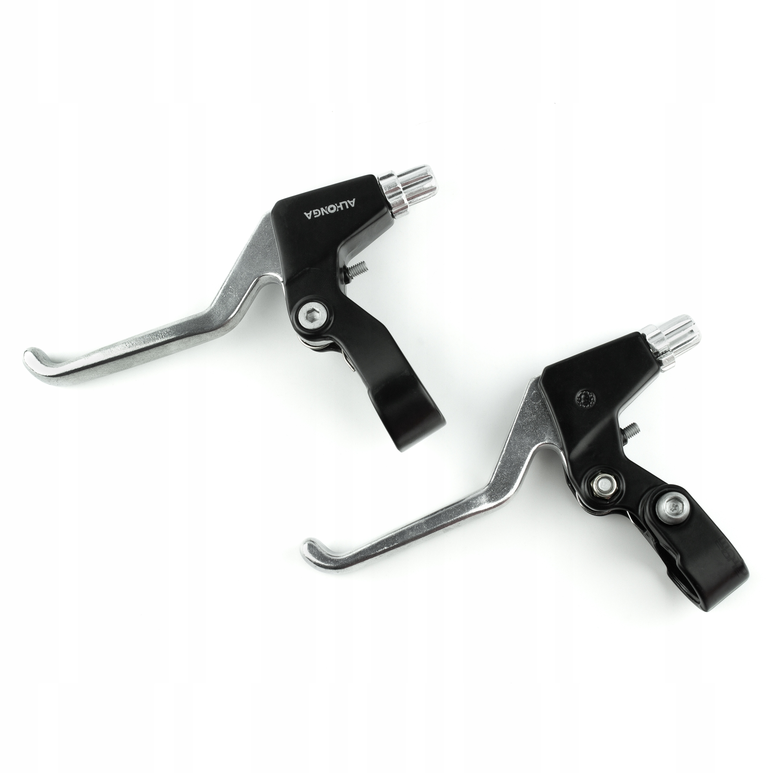 Dźwignie hamulca V-brake klamki rowerowe 3 palce aluminiowe czarne Kod producenta 936330