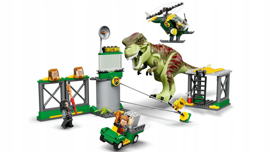 LEGO 76944 JURASSIC WORLD UCIECZKA TYRANOZAURA Marka LEGO
