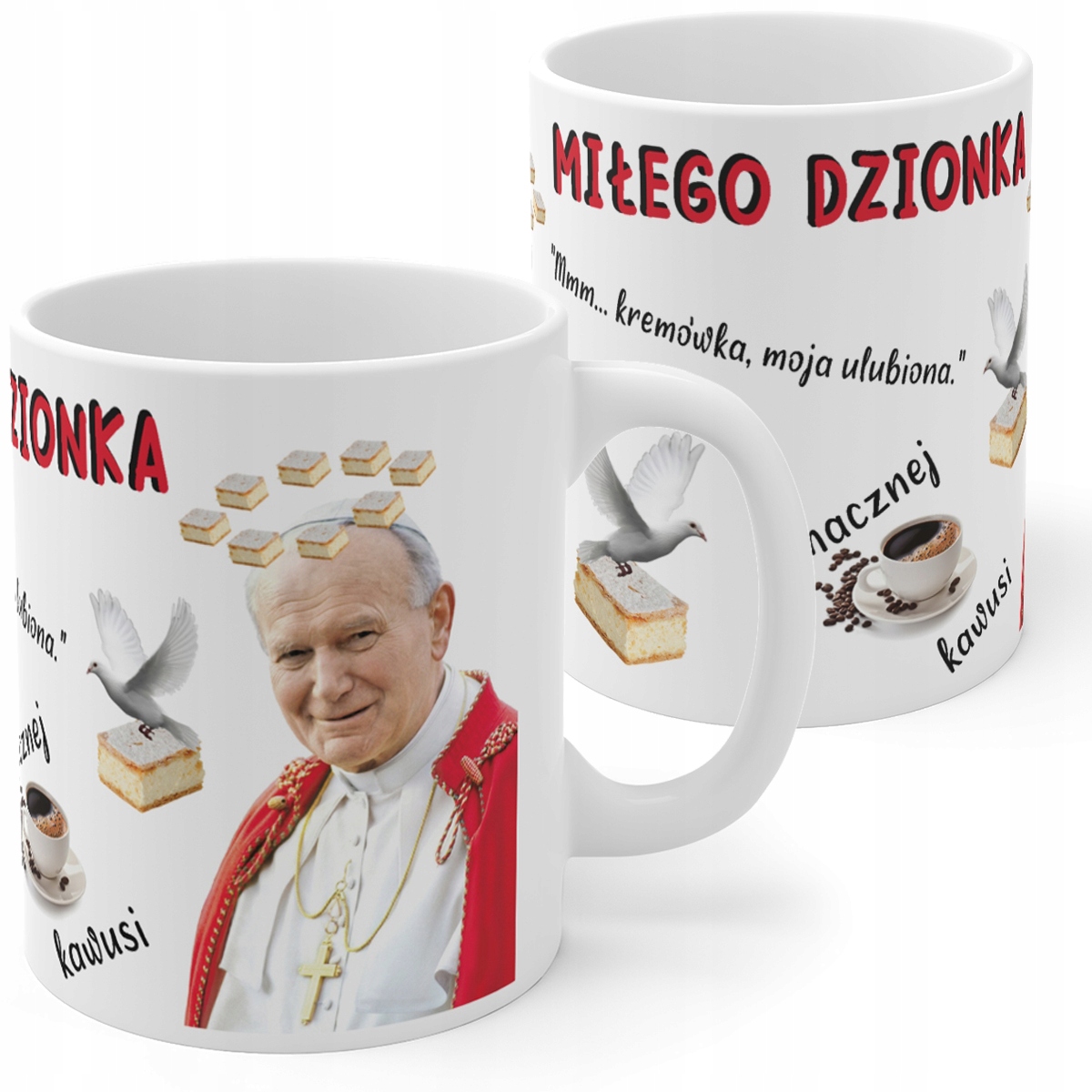 

Kubek Z Papieżem Jan Paweł II Twój Tekst