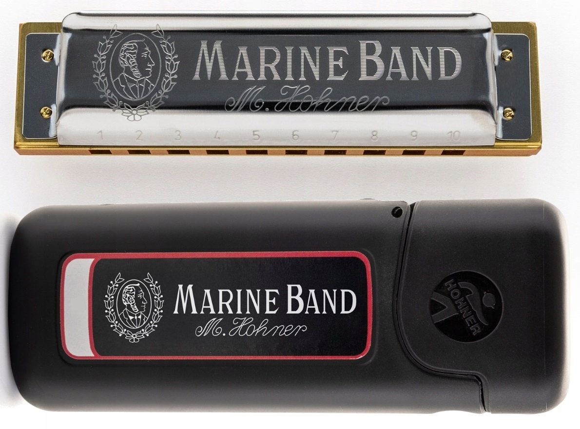 Hohner Marine Band 1896/20 C Harmonijka Ustna Diatoniczna 10-OTWOROWA