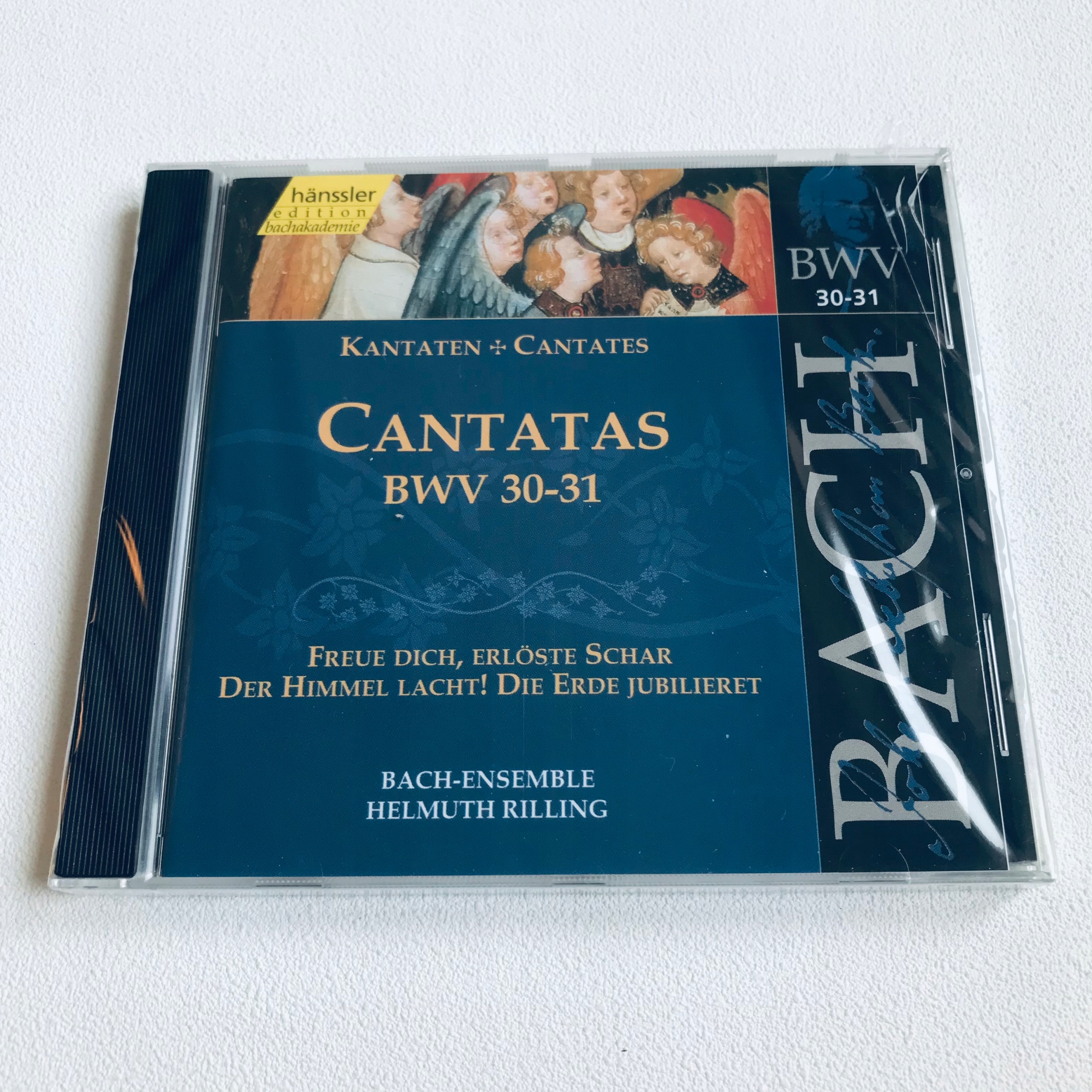 w　14543408569　BWV　30-31　TCantatas　Bach-Ensemble　Rilling,　Opinie,　Ceny　Bach:　Sklepy,