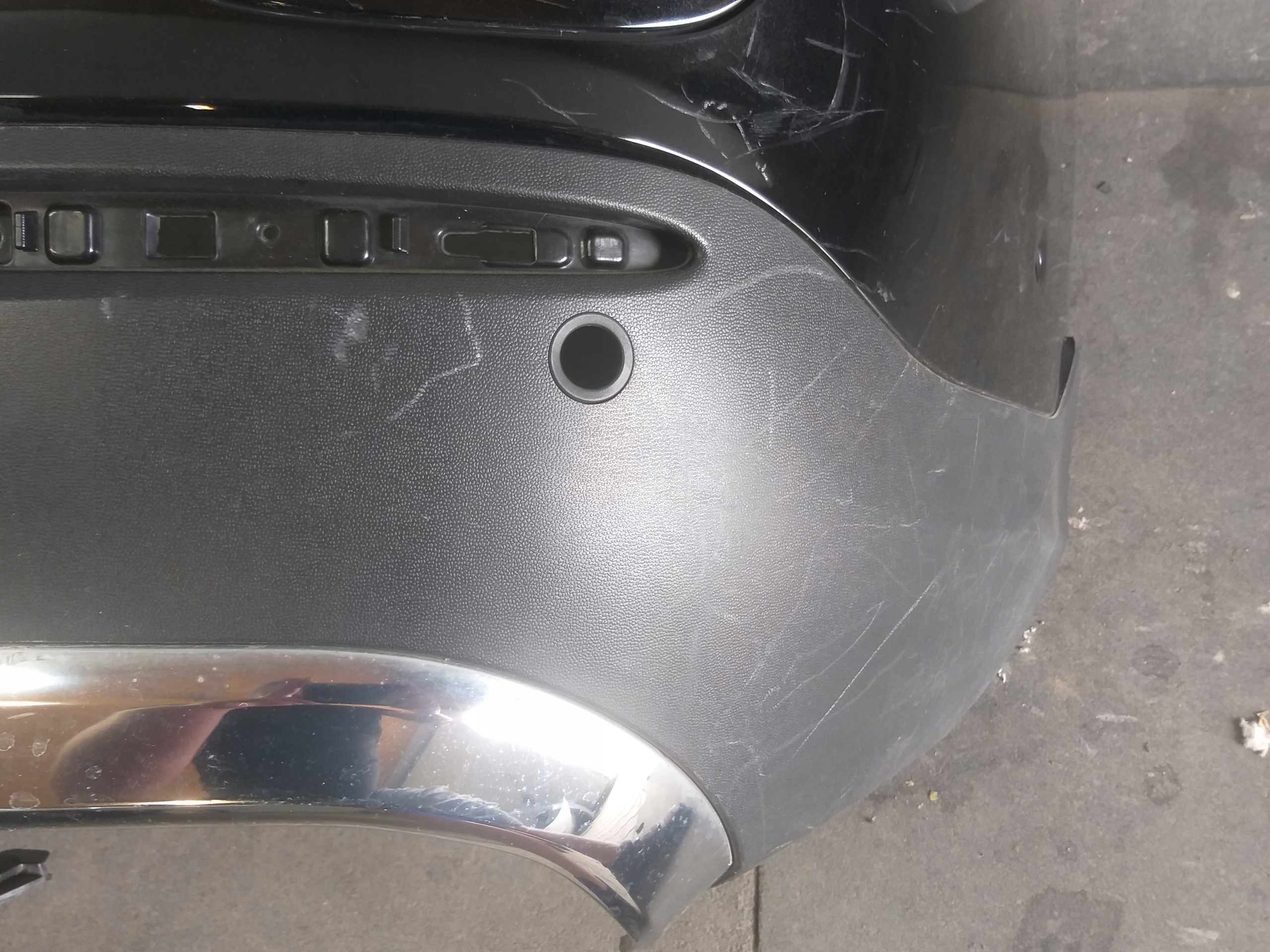 bumper rear part MERCEDES GLC HYBRID HYBRYDA