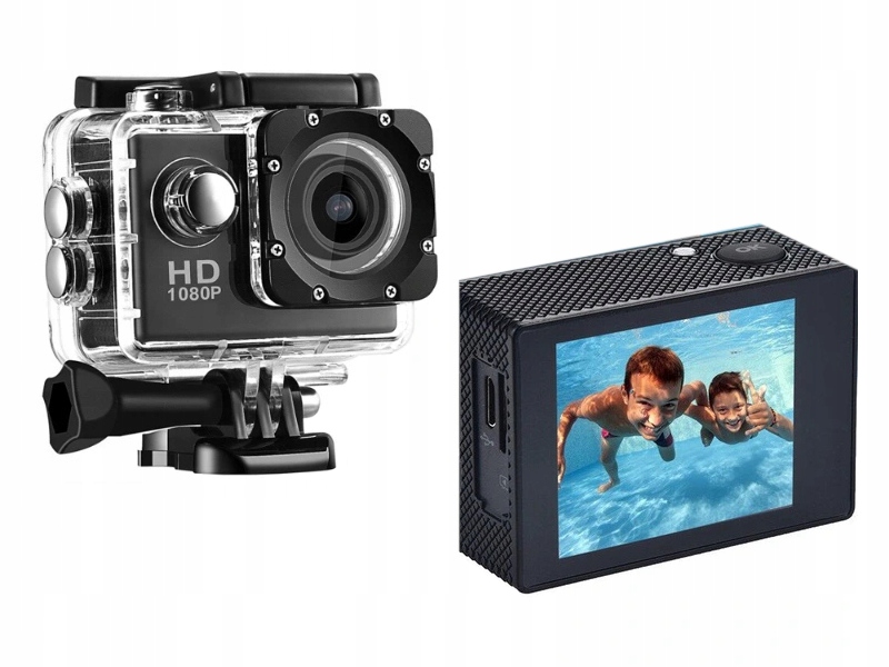 Sportovní Kamera Hd Pro Nahrávání Pod Vodou