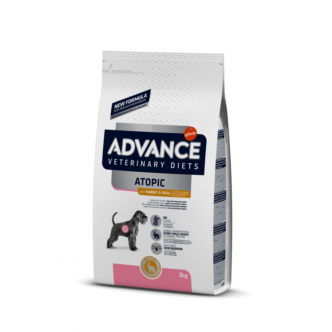 Levně Advance Veterinary Diets Atopic králík s hráškem a aloe vera 3 kg