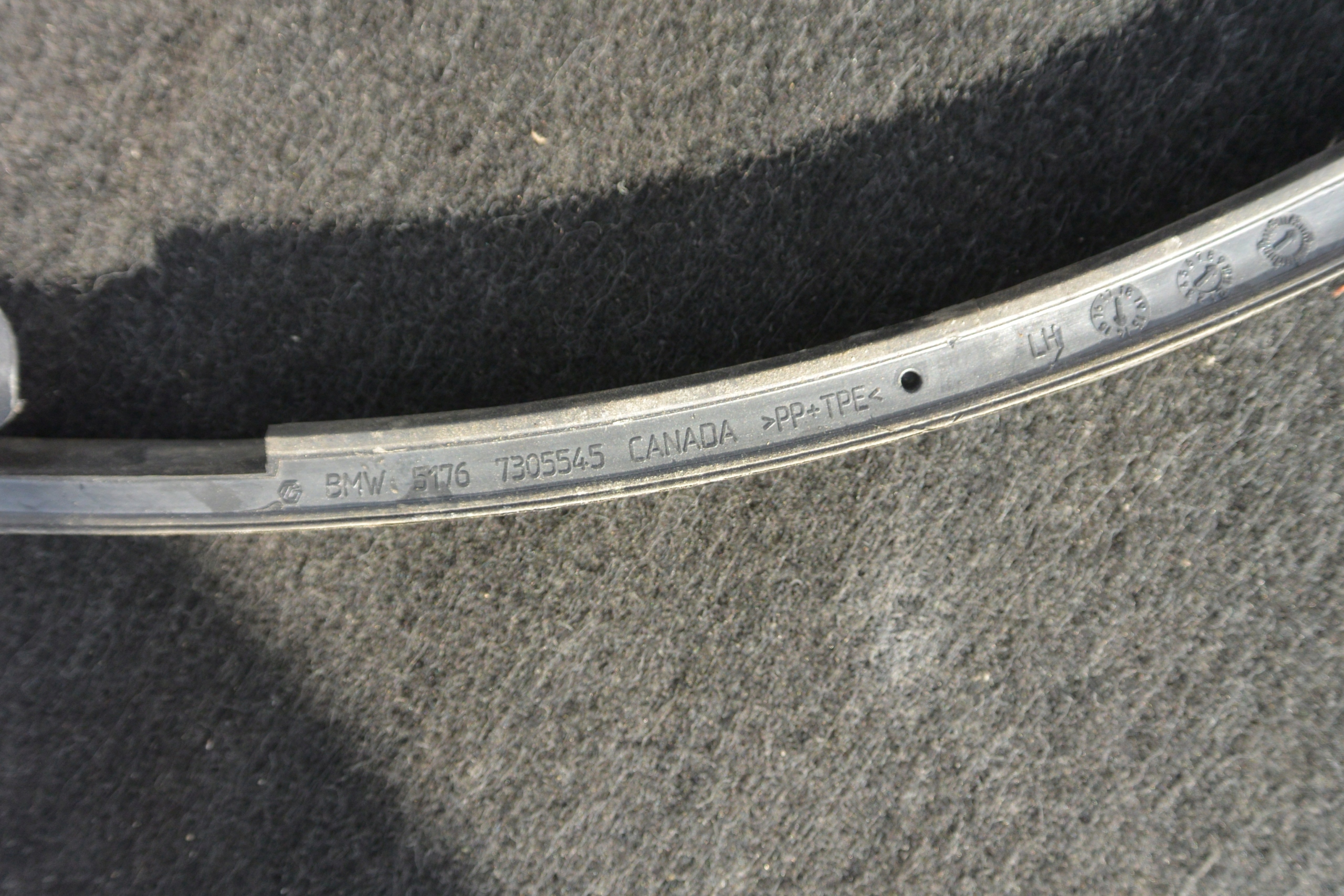 DICHTSATZ TÜR LINKS HECK BMW X5 F15