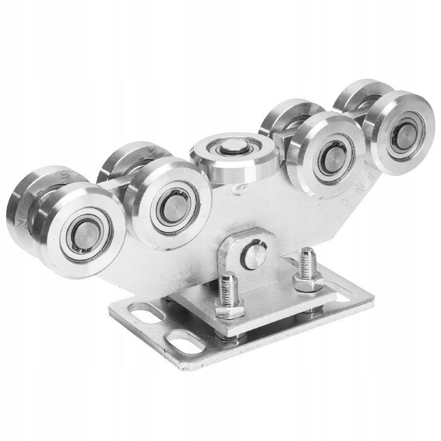 Pojízdný vozík 9 válečkový Velký válečky-vozíky 2 pro bránu