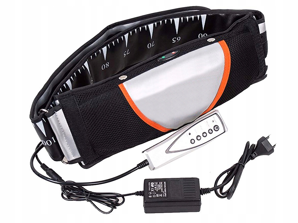 PAS WIBRUJĄCY ODCHUDZAJĄCY WYSZCZUPLAJĄCY 6 W 1 Szerokość produktu 15 cm