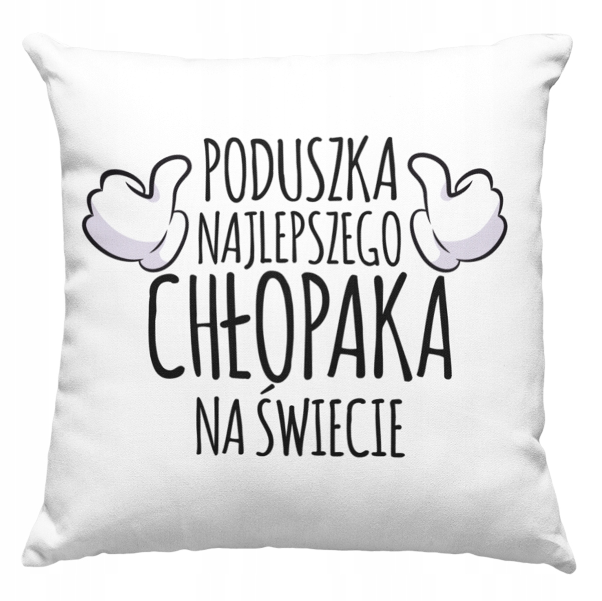 PODUSZKA DLA CHŁOPAKA PREZENT 40 x 40 DZIEŃ FACETA