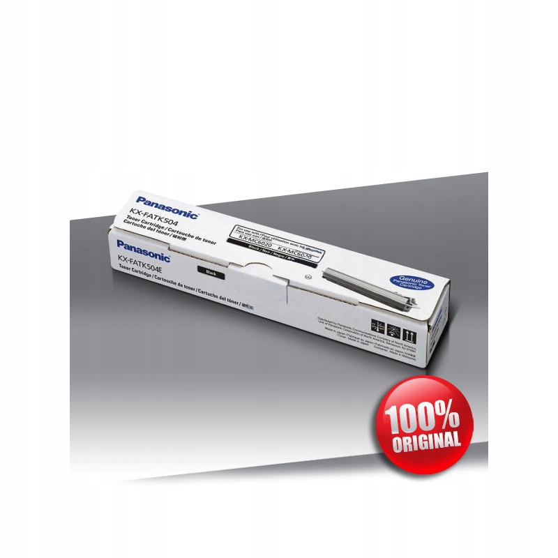Toner Panasonic KX-FATK504E černý (černý)
