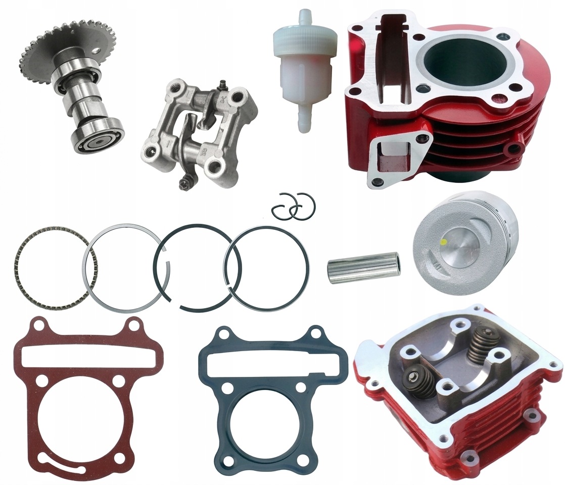 Cylinder i głowica 80cc do skutera GY6 skuter Kingway Barton Romet Martin